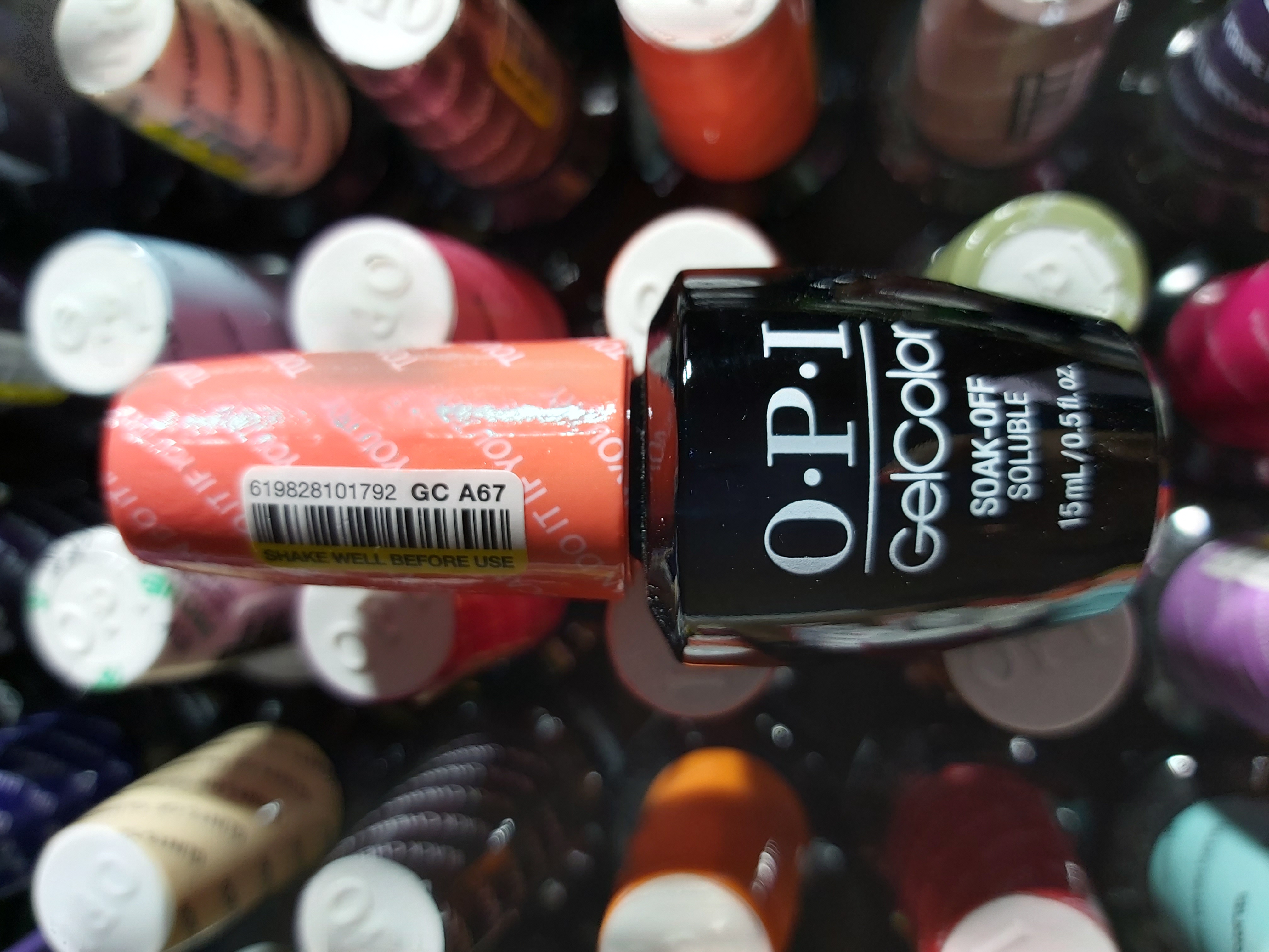 OPI Gel Color Soak-off Gel A67 TOUCAN DO IT IF YOU TRY orange rot red