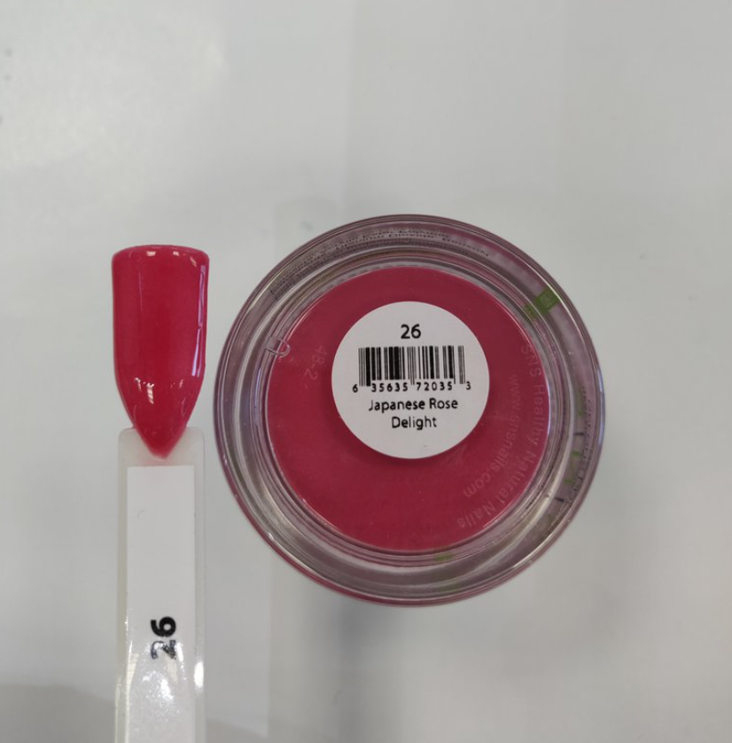 SNS Nails # 26 Japanese Rose Delight 28g (1oz) | Gelous Dipping Powder