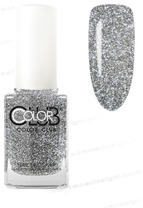 # 781 Silver Glitter | Color Club Nail Polish Lacquer Nagellack